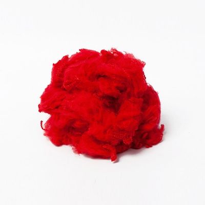 Polyester-synthetische Faser 0.5D 51mm für das Garn, das erstklassiges Fluoreszin spinnt