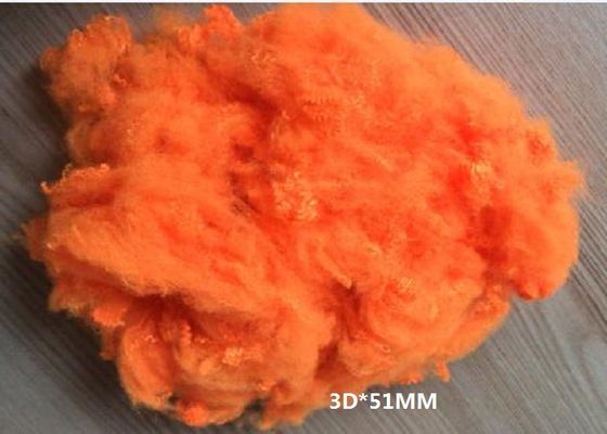 Sgs-Schmiere färbte Polyester-synthetische Faser 20D 65mm