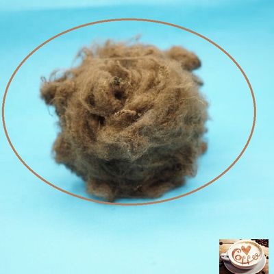 Jungfrau-Grad-Schmiere färbte Polyester-Kaffee-Farbe für das Spinnen
