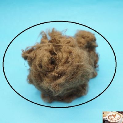 Jungfrau-Grad-Schmiere färbte Polyester-Kaffee-Farbe für das Spinnen