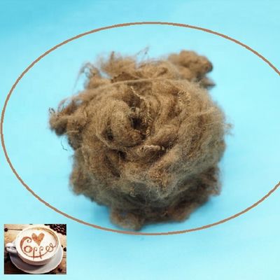 Jungfrau-Grad-Schmiere färbte Polyester-Kaffee-Farbe für das Spinnen