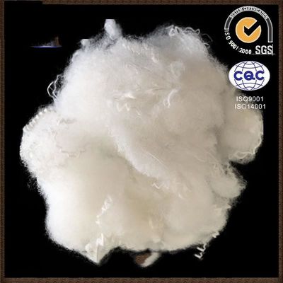 Weiße statische PSF-Polyester-Antispinnfaser 1.4D-22D für füllendes Sofa