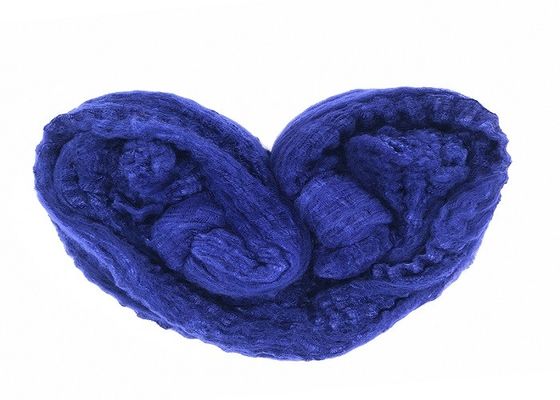 Lackieren Sie gefärbtes Polyester schleppen 100% Körper-Polyester-Rohstoff 102mm