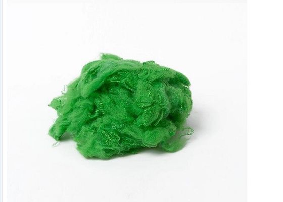 Grüne flammhemmende Polyester-Tow Polyester Staple Fiber Anti-Verzerrung