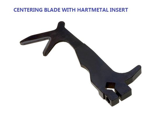 Blatt Sulzer zentrierend, halten Ersatzteile mit Hartmetalinsert das glatte Spinnen