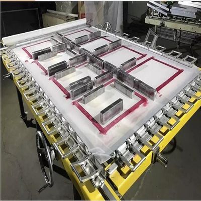 Aluminiumsiebdruck-Kopierrahmen mit Mesh Weaving Loom Spare Parts ISO